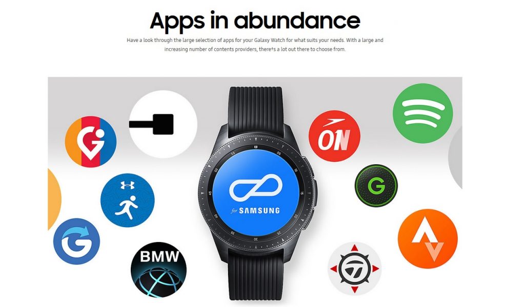 bluetooth range of galaxy watch